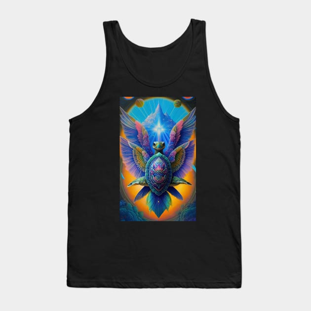 Turtle Bird Animals that make you go WOW Tank Top by GinetteArt